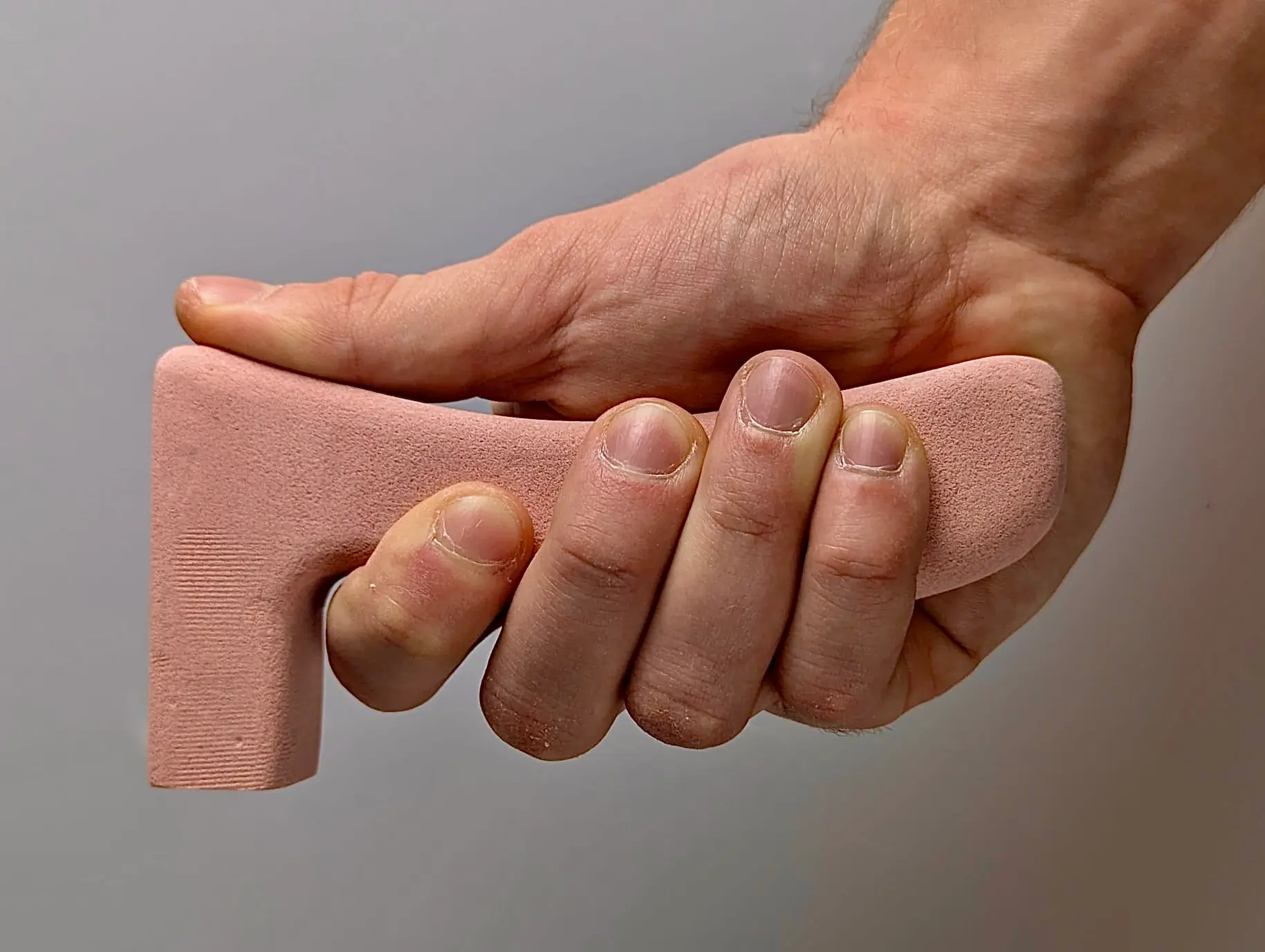 Ergonomie-Test mit Schaumstoffmodell